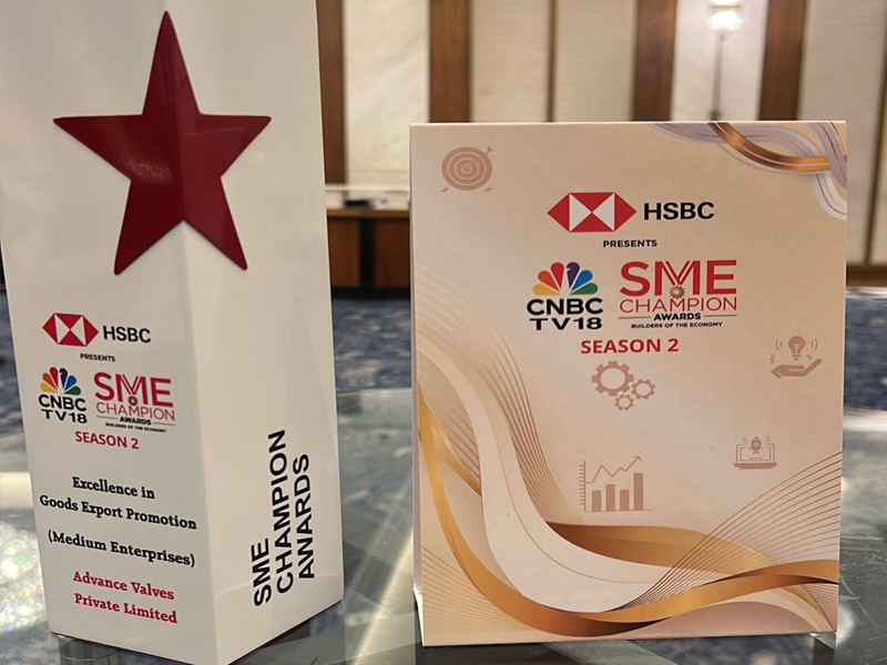 SME Champion among Medium Enterprises, at the HSBC - CNBC awards